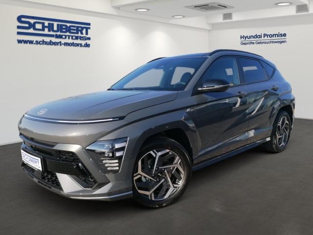 HYUNDAI KONA in Grau von vorne HYUNDAI KONA in Grau von vorne