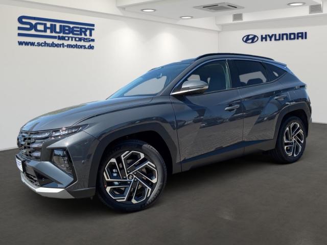 HYUNDAI TUCSON in Grau von vorne HYUNDAI TUCSON in Grau von vorne