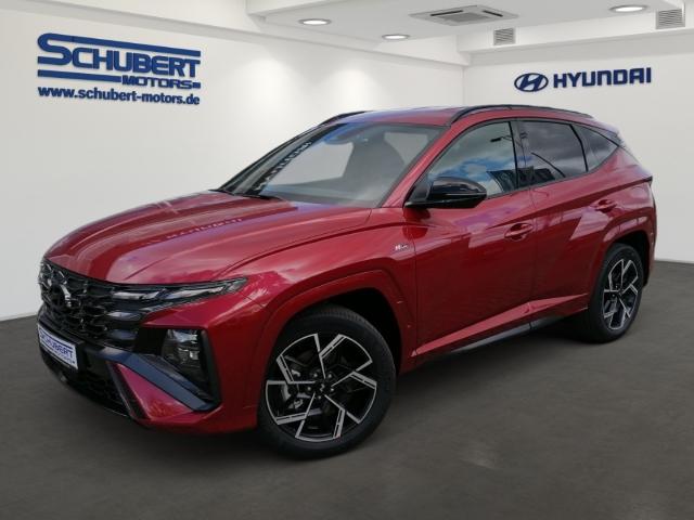 HYUNDAI TUCSON in Rot von vorne