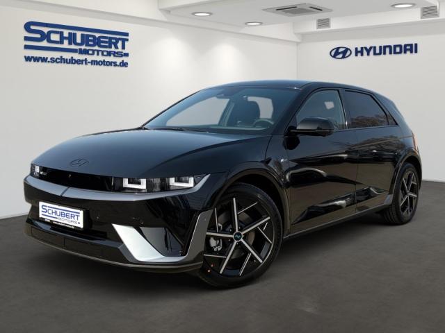 HYUNDAI IONIQ 5 in Schwarz von vorne HYUNDAI IONIQ 5 in Schwarz von vorne