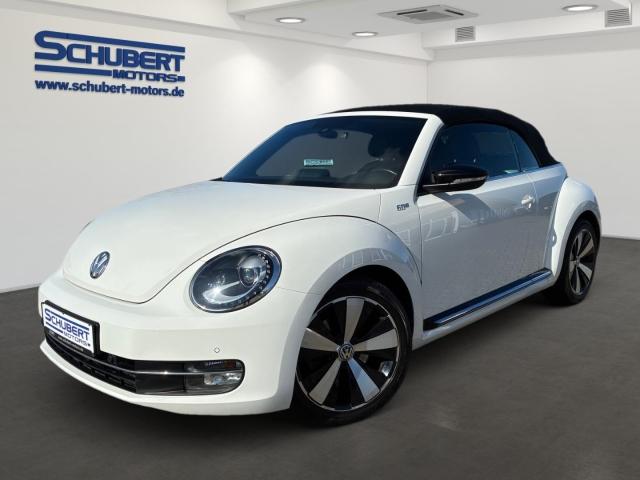 VW Beetle in Weiß von vorne VW Beetle in Weiß von vorne