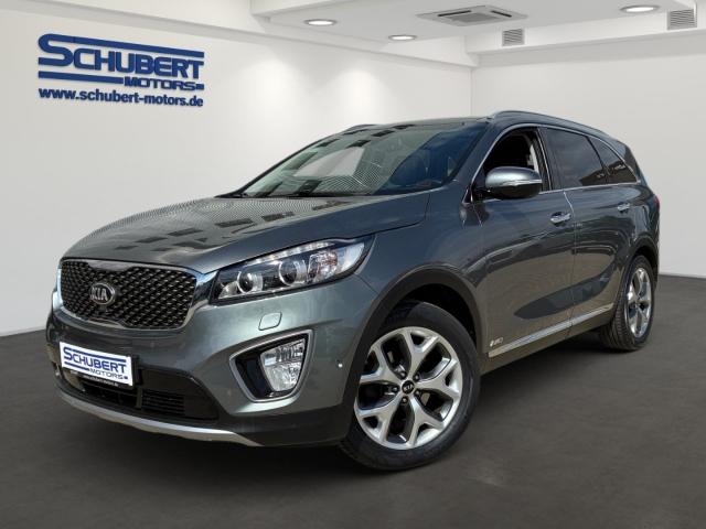 KIA Sorento in Grau von vorne KIA Sorento in Grau von vorne