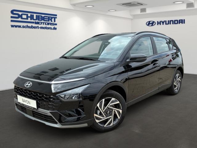 HYUNDAI BAYON in Schwarz von vorne HYUNDAI BAYON in Schwarz von vorne