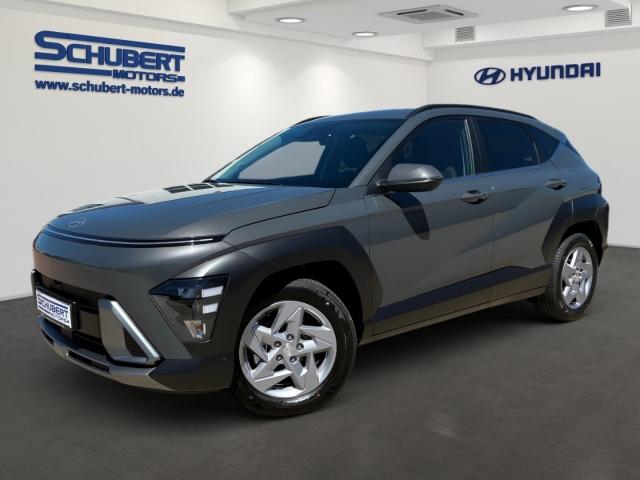 HYUNDAI KONA in Grau von vorne HYUNDAI KONA in Grau von vorne