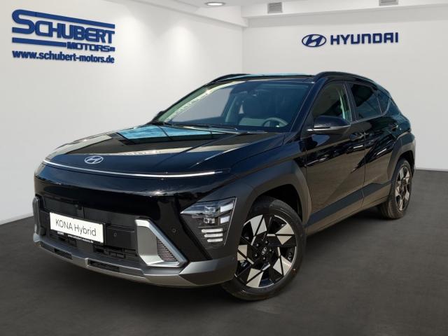 HYUNDAI KONA in Schwarz von vorne HYUNDAI KONA in Schwarz von vorne