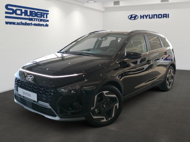 HYUNDAI BAYON in Schwarz von vorne HYUNDAI BAYON in Schwarz von vorne