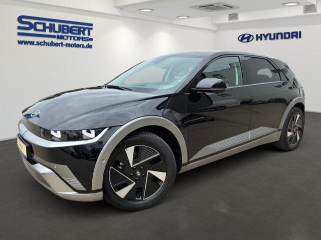 HYUNDAI IONIQ 5 in Schwarz von vorne HYUNDAI IONIQ 5 in Schwarz von vorne
