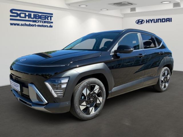 HYUNDAI KONA in Schwarz von vorne HYUNDAI KONA in Schwarz von vorne