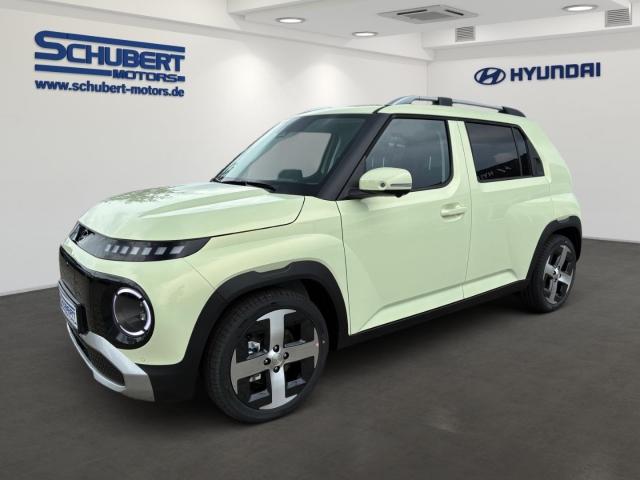 HYUNDAI INSTER in Gelb von vorne HYUNDAI INSTER in Gelb von vorne