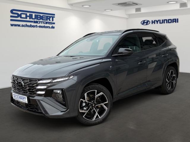 HYUNDAI TUCSON in Grau von vorne HYUNDAI TUCSON in Grau von vorne