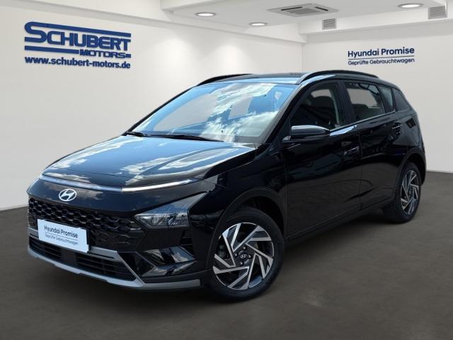 HYUNDAI BAYON in Schwarz von vorne HYUNDAI BAYON in Schwarz von vorne