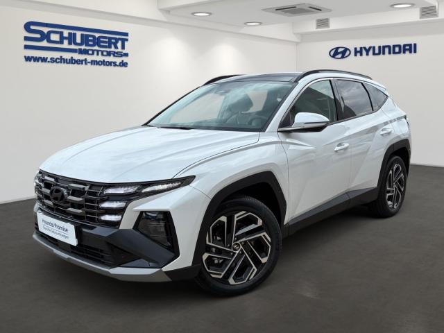 HYUNDAI TUCSON in Weiß von vorne