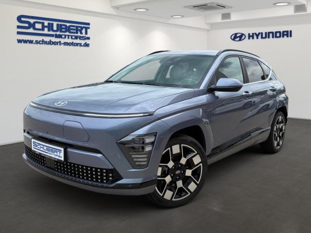HYUNDAI KONA in Blau von vorne