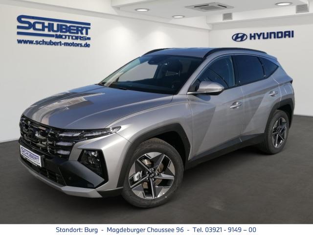 HYUNDAI TUCSON in Silber von vorne HYUNDAI TUCSON in Silber von vorne