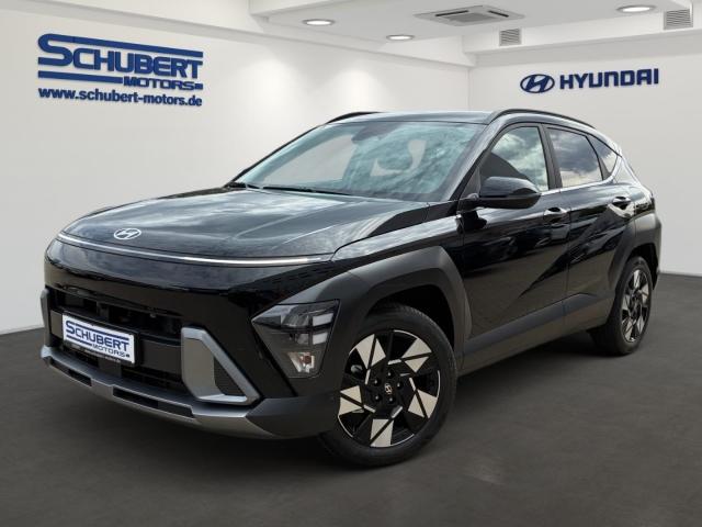 HYUNDAI KONA in Schwarz von vorne HYUNDAI KONA in Schwarz von vorne