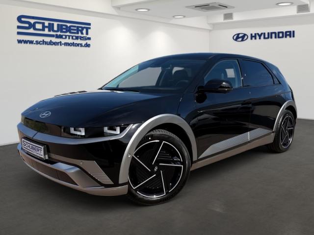 HYUNDAI IONIQ 5 in Schwarz von vorne HYUNDAI IONIQ 5 in Schwarz von vorne