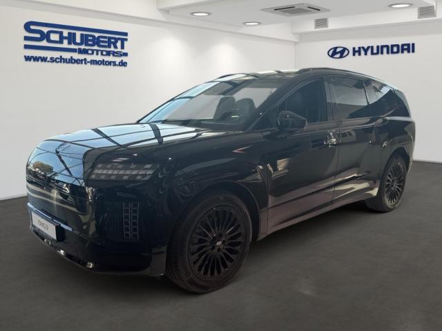 HYUNDAI IONIQ 9 in Schwarz von vorne HYUNDAI IONIQ 9 in Schwarz von vorne