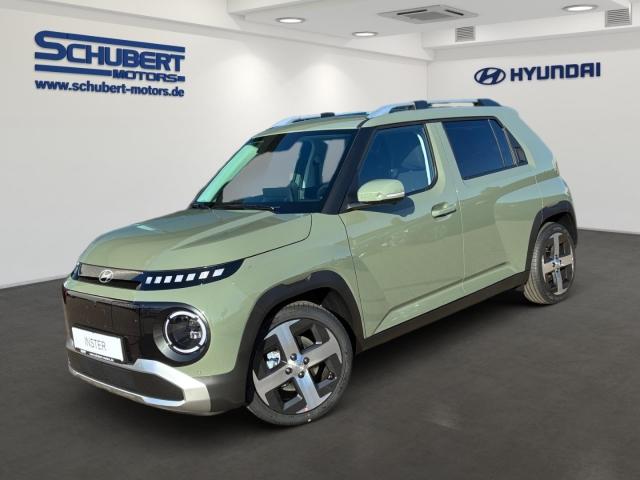 HYUNDAI INSTER in Grün von vorne