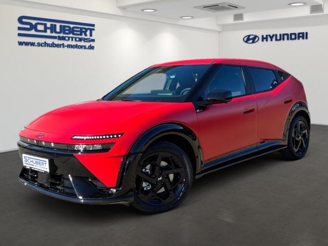 HYUNDAI IONIQ 3 in Rot von vorne