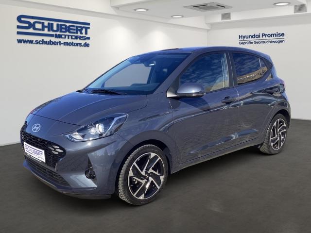 HYUNDAI i10 in Grau von vorne HYUNDAI i10 in Grau von vorne