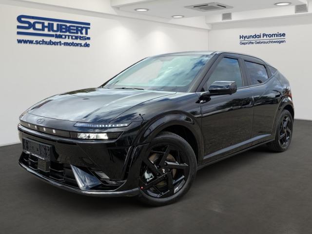 HYUNDAI IONIQ 3 in Schwarz von vorne HYUNDAI IONIQ 3 in Schwarz von vorne