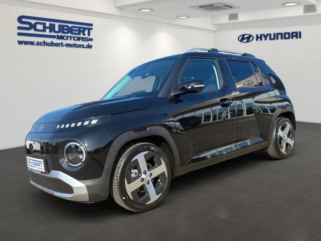 HYUNDAI INSTER in Schwarz von vorne