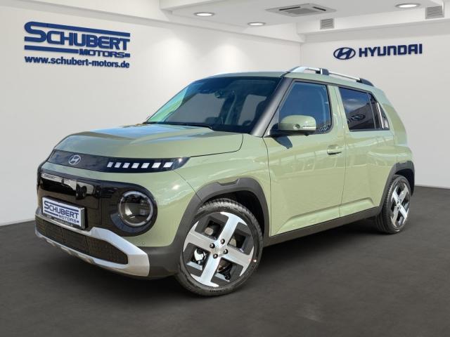HYUNDAI INSTER in Grün von vorne HYUNDAI INSTER in Grün von vorne