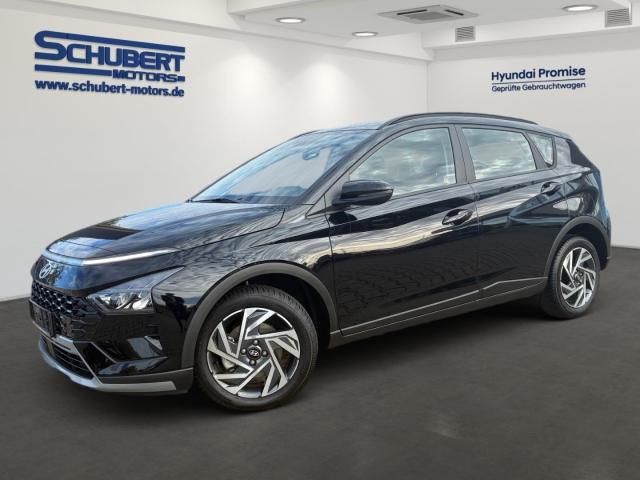 HYUNDAI BAYON in Schwarz von vorne HYUNDAI BAYON in Schwarz von vorne