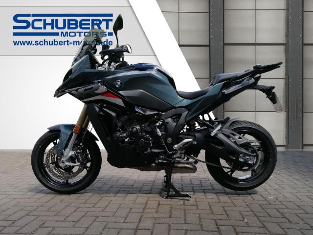 BMW S 1000 XR in Grün von vorne BMW S 1000 XR in Grün von vorne