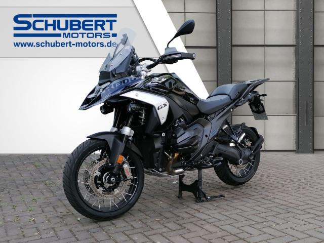 BMW R 1300 GS in Schwarz von vorne BMW R 1300 GS in Schwarz von vorne