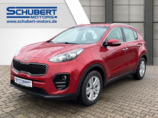KIA Sportage in Rot von vorne KIA Sportage in Rot von vorne