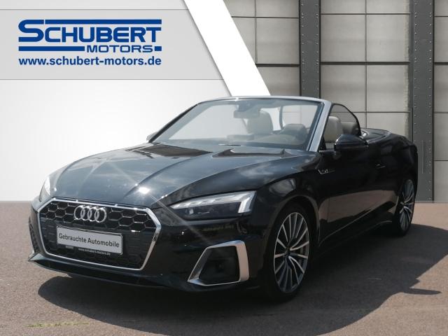 AUDI A5 in Schwarz von vorne AUDI A5 in Schwarz von vorne