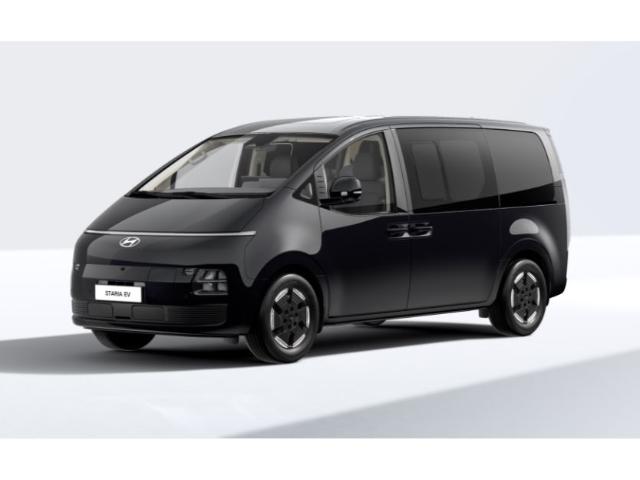 HYUNDAI STARIA in Schwarz von vorne HYUNDAI STARIA in Schwarz von vorne