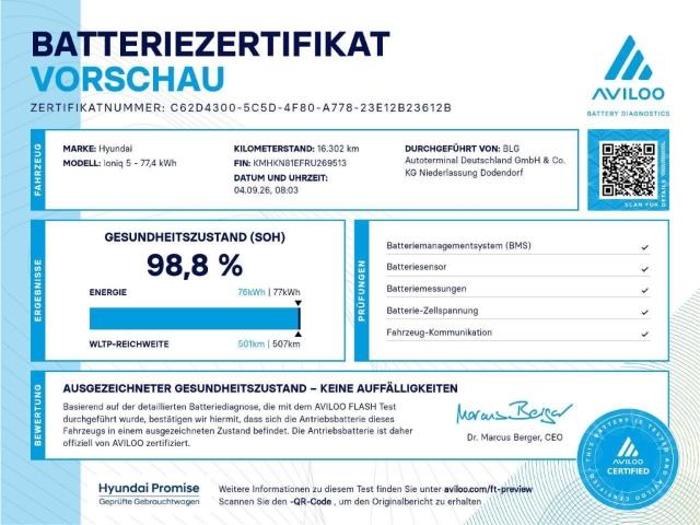 Originalaufnahme des Fahrzeugs