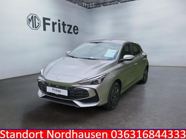MG MG3 in Silber von vorne MG MG3 in Silber von vorne