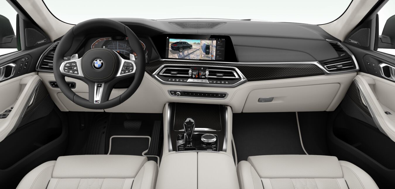 BMW BMW X im Innenraum von vorne