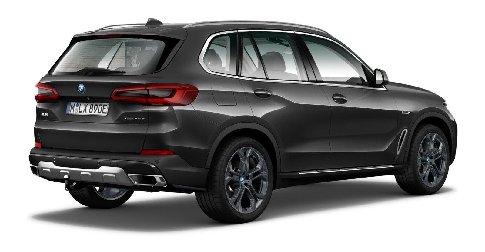 BMW BMW X in Grau von hinten BMW BMW X in Grau von hinten