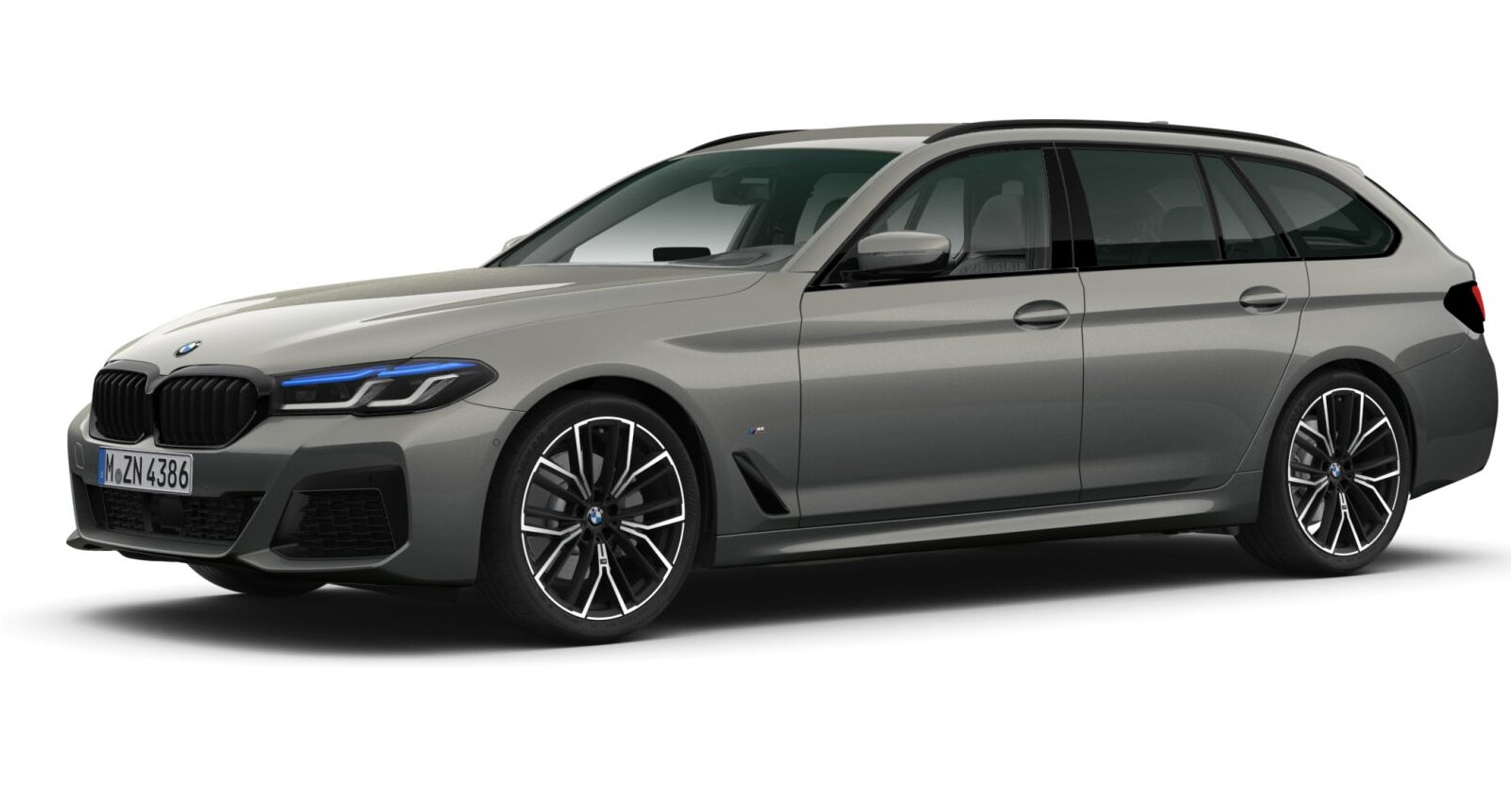 BMW BMW 5er in Grau von vorne BMW BMW 5er in Grau von vorne