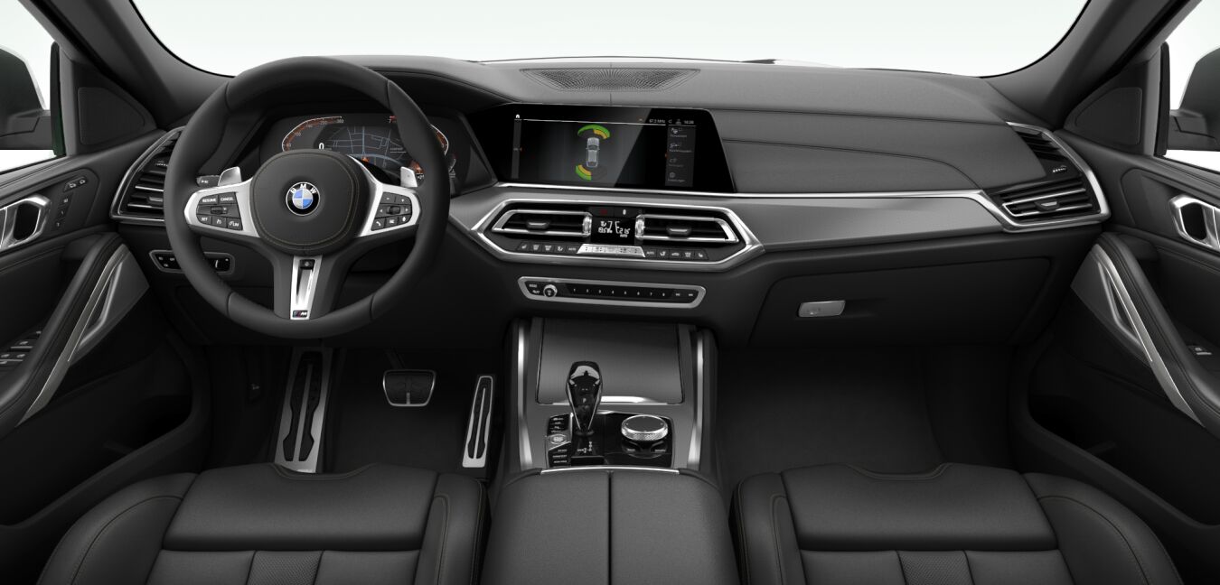 BMW BMW X im Innenraum von vorne
