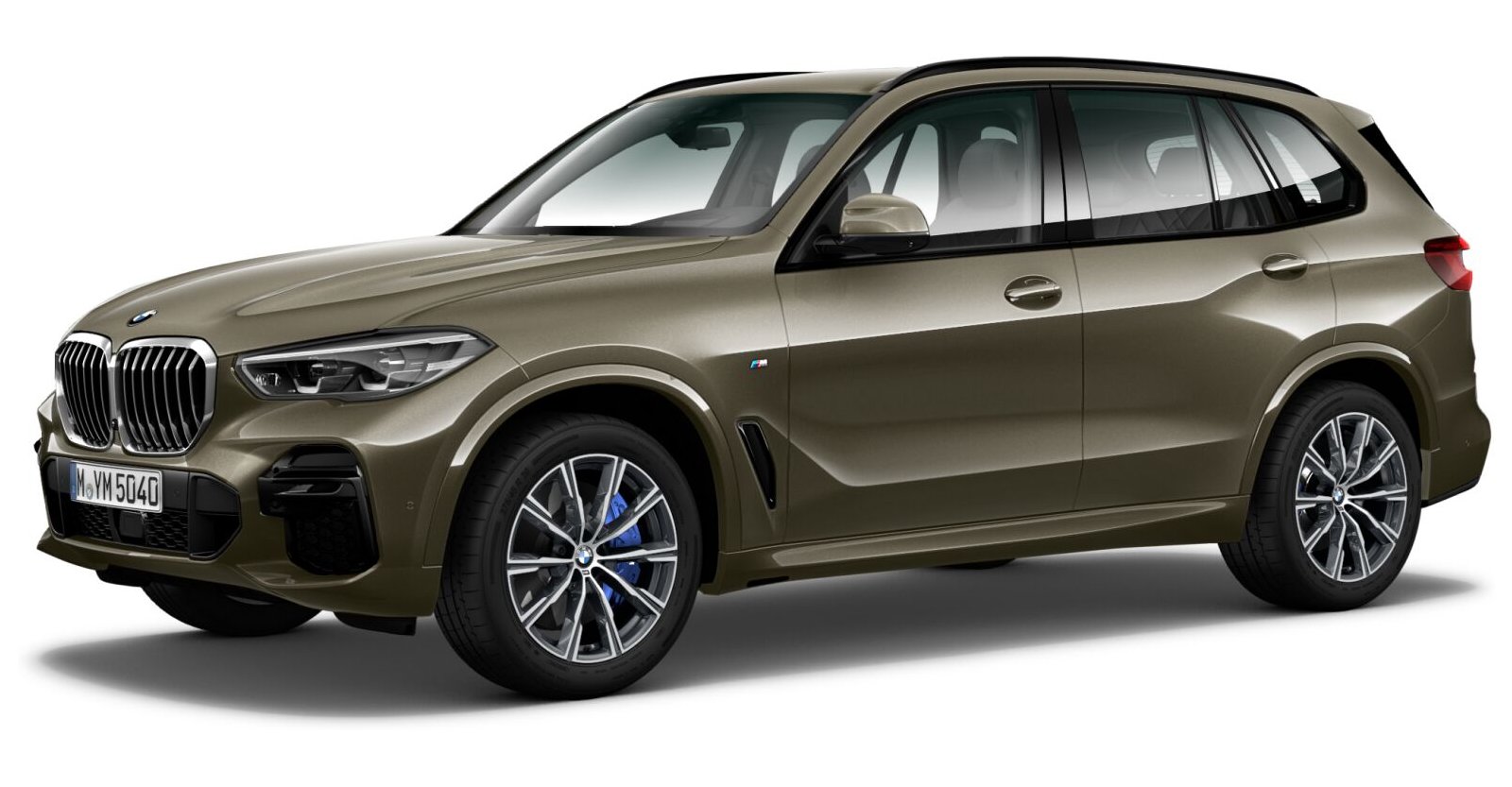 BMW BMW X in Grün von vorne BMW BMW X in Grün von vorne