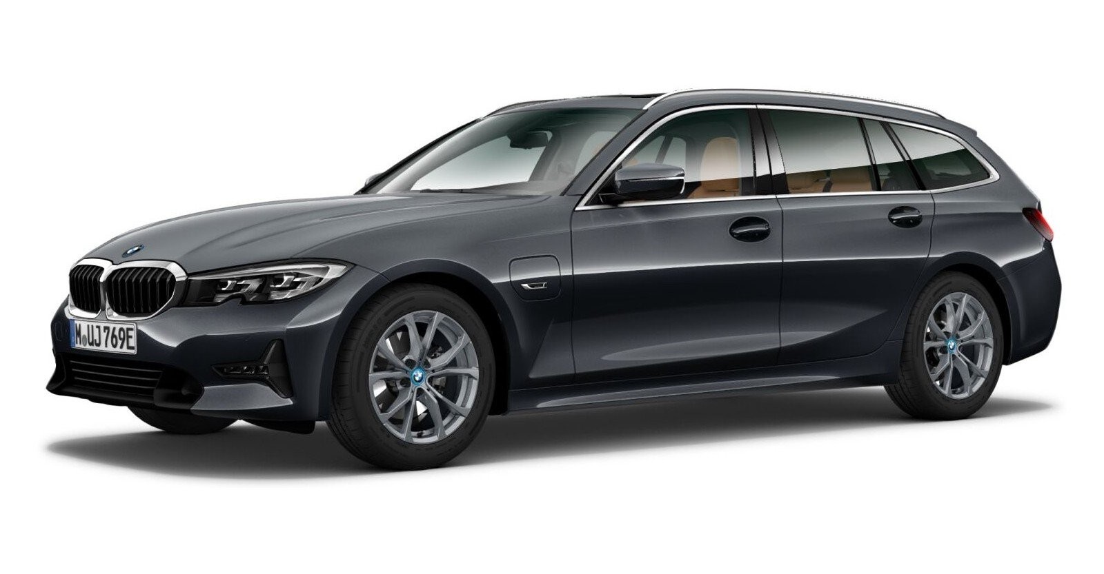 BMW BMW 3er in Grau von vorne BMW BMW 3er in Grau von vorne