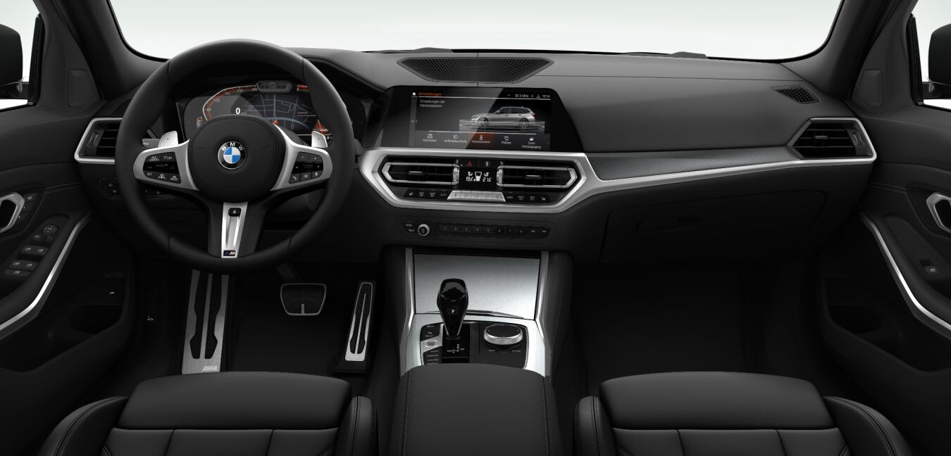 BMW BMW 3er im Innenraum von vorne BMW BMW 3er im Innenraum von vorne