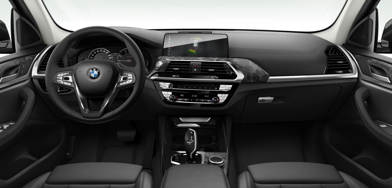 BMW BMW X im Innenraum von vorne