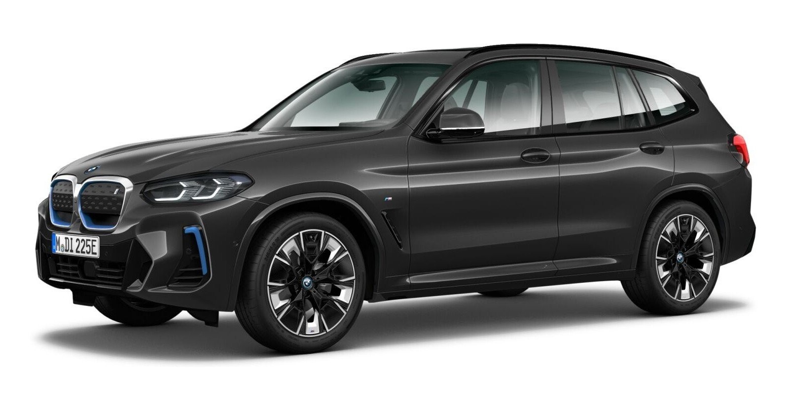 BMW iX3 in Grau von vorne