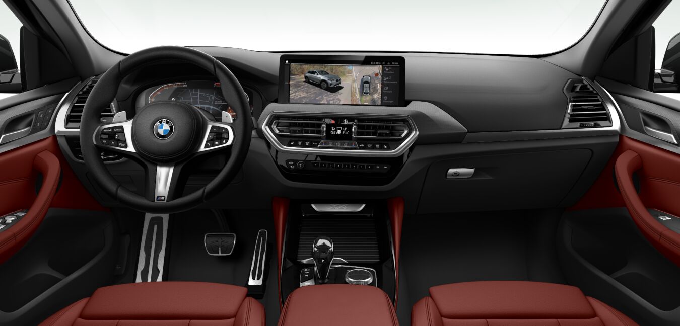 BMW BMW X im Innenraum von vorne
