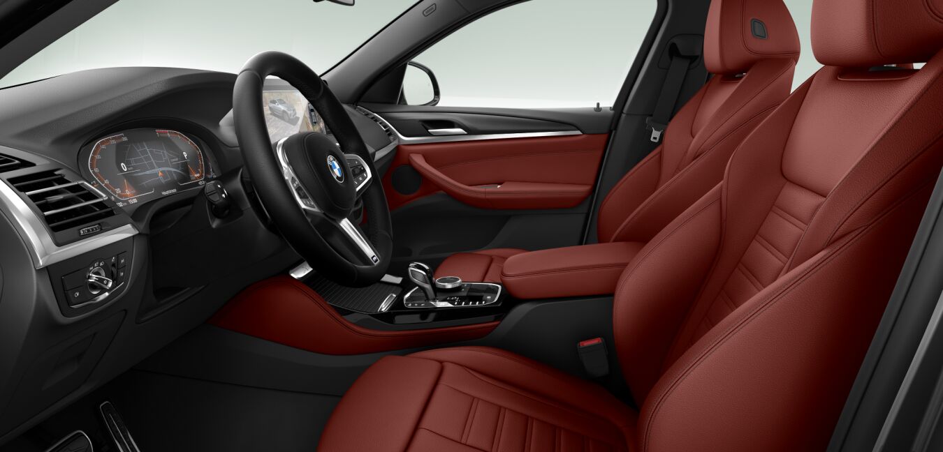 BMW BMW X im Innenraum seitlich