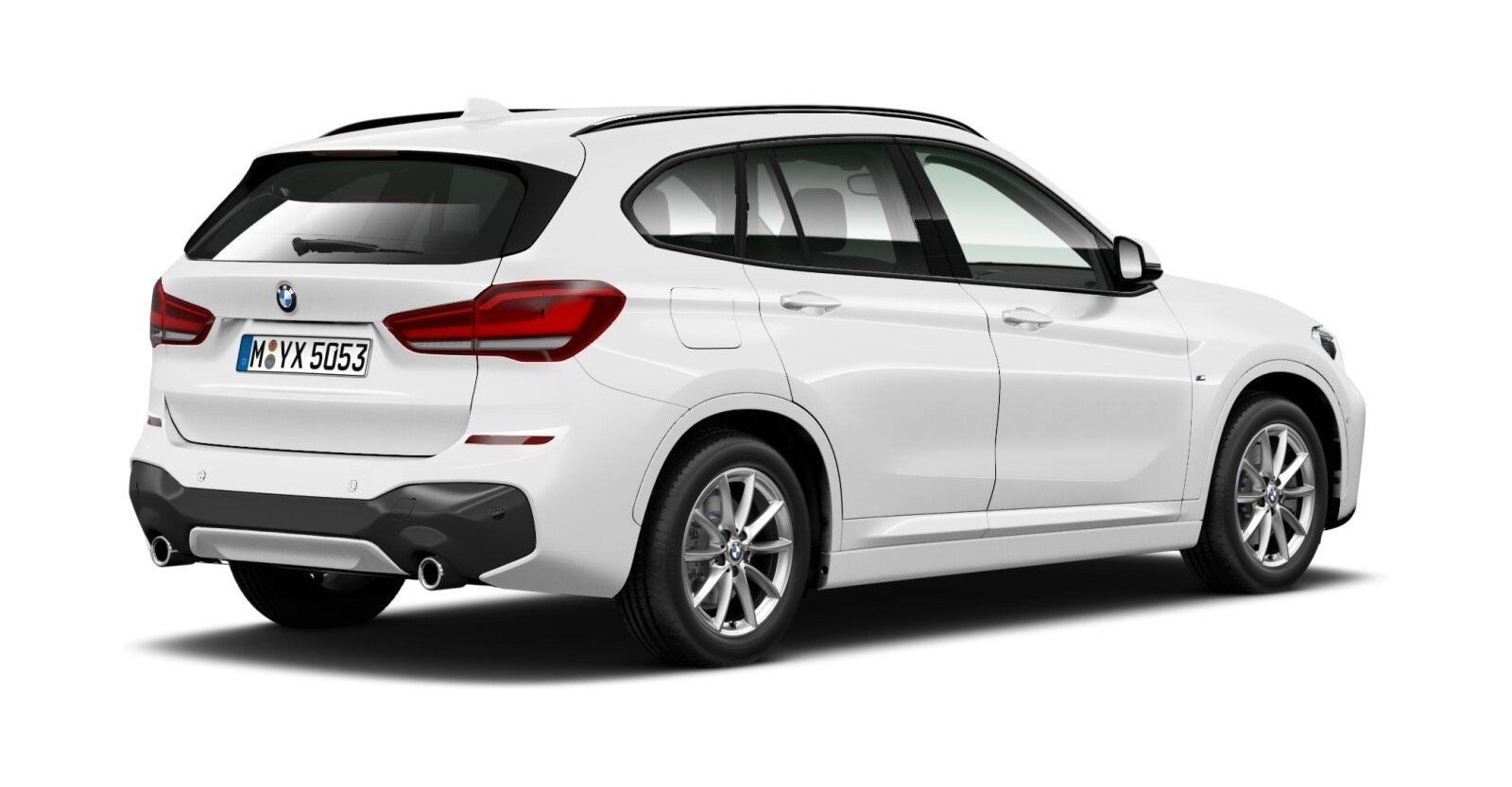 BMW BMW X in Weiß von hinten