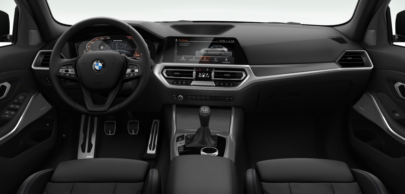 BMW BMW 3er im Innenraum von vorne