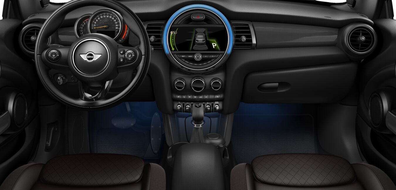 MINI MINI Cabrio im Innenraum von vorne