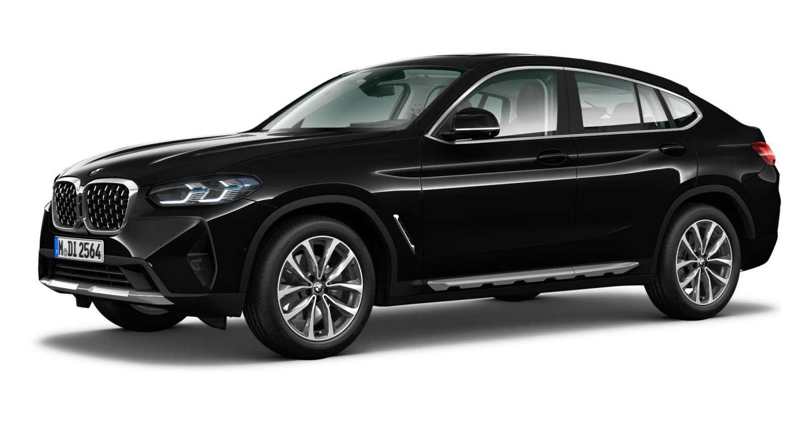 BMW BMW X in Schwarz von vorne BMW BMW X in Schwarz von vorne